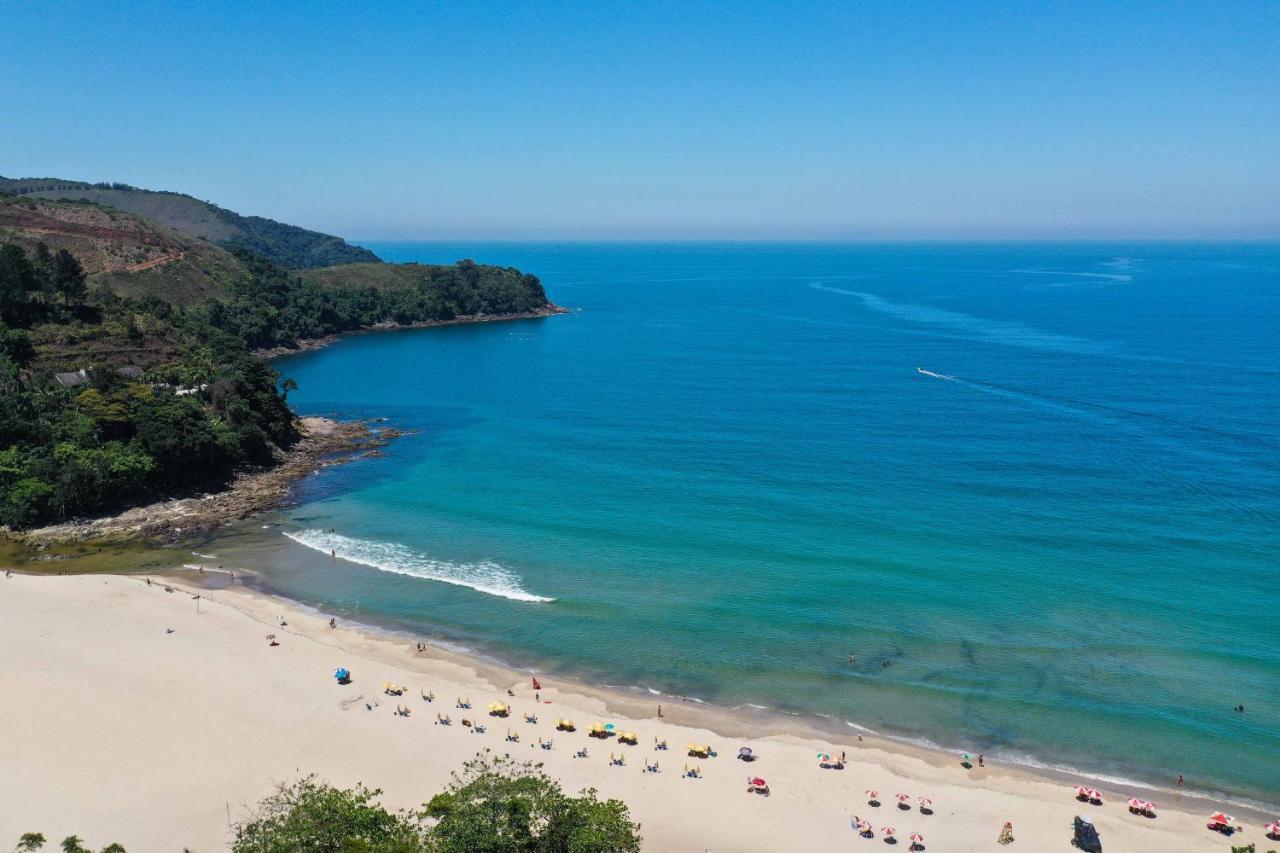 Maresias - Frente P/ Praia - Cond. Fechado - Piscina Aquecida!!!Wi Fi Exclusiva Сан-Себастьян Екстер'єр фото